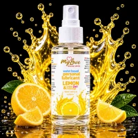 Лубрикант на водной основе MyLove Aroma Series, с ароматом лимона, 2 в 1 для интимной близости и массажа, 50 мл — фото 2