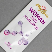 Інтимний гель MyLove Woman Med Hyaluron, з гіалуроновою кислотою, 4 мл — фото 3