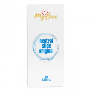 Лубрикант на водній основі MyLove Neutral Slide Original, 4 мл
