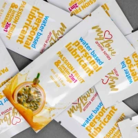 Лубрикант на водной основе MyLove Aroma Series, 2 в 1 для интимной близости и массажа, с ароматом маракуйи, 4 мл — фото 2