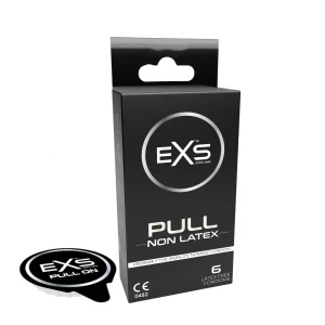 Презервативы EXS Pull, безлатексные, 6 шт