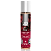 Оральний лубрикант JO H2O Cherry Burst, зі смаком вишні, 30 мл