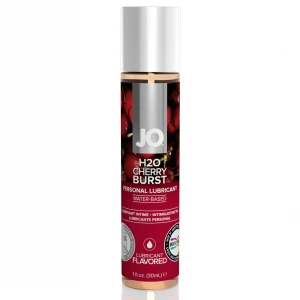 Оральний лубрикант JO H2O Cherry Burst, зі смаком вишні, 30 мл