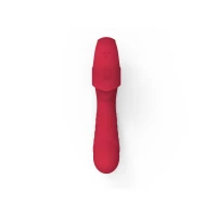 Вібратор з язичком B-Series Rechargeable Licking Vibrator, червоний — фото 2
