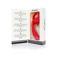 Вібратор з язичком B-Series Rechargeable Licking Vibrator, червоний — фото 7
