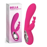 Вібратор Bella,36 funkcji, USB Pink — фото 2
