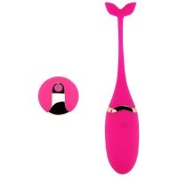 Виброяйцо BOSS SERIES Vibrating Egg, с пультом управления, розовое