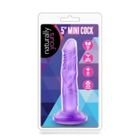 Фалоімітатор NATURALLY YOURS 5INCH MINI COCK PURPLE — фото 2