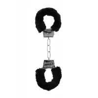 Наручники Beginners Handcuffs Furry - Black