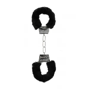 Наручники Beginners Handcuffs Furry - Black
