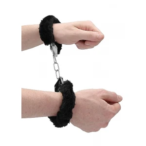 Наручники Beginners Handcuffs Furry - Black