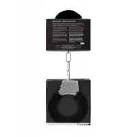 Наручники Beginners Handcuffs Furry - Black — фото 5