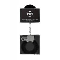 Наручники Beginners Handcuffs Furry - Black — фото 7
