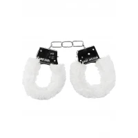 Наручники Beginners Handcuffs Furry - White