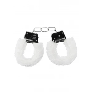 Наручники Beginners Handcuffs Furry - White