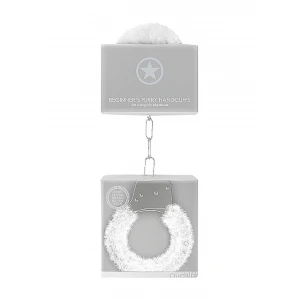 Наручники Beginners Handcuffs Furry - White