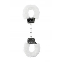 Наручники Beginners Handcuffs Furry - White — фото 4