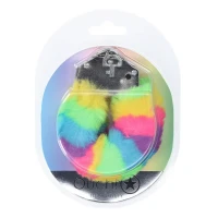 Наручники Ouch! Heavy-Duty Fluffy Handcuffs, пушистые, для ролевых игр — фото 2