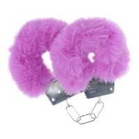 Наручники Classic Fluffy Handcuffs Purple — фото 3