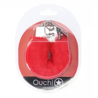 Наручники Classic Fluffy Handcuffs Red — фото 2