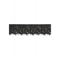 Маска ORION OUCH! Black &amp; White Lace Mask With Elastic Straps, мереживна, чорна — фото 3