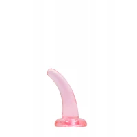 Фалоімітатор Realrock Crystal Clear Dildo 5, рожевий — фото 2