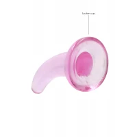 Фалоімітатор Realrock Crystal Clear Dildo 5, рожевий — фото 3