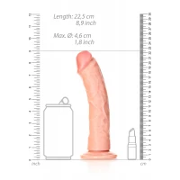 Фаллоимитатор Curved Realistic Dildo with Suction Cup, 8&quot; / 20,5 см — фото 7