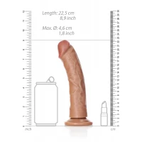 Фалоімітатор Curved Realistic Dildo with Suction Cup - 8&quot;&quot;&quot;&quot;/ 20,5 cm — фото 7