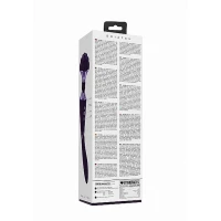 Універсальний вібромасажер Vive Shiatsu Double Bendable Massager Wand, фіолетовий — фото 7