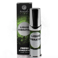 Возбуждающий гель с эффектом вибрации Secret Play Fresh Stimulator, с ароматом мяты, 15 мл