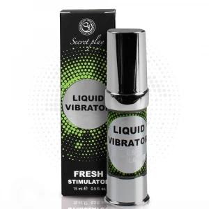 Збуджуючий гель з ефектом вібрації Secret Play Fresh Stimulator, з ароматом м'яти, 15 мл