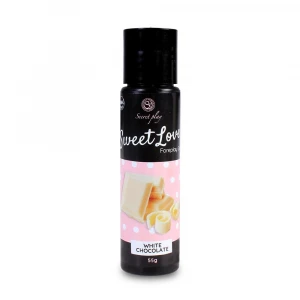 Оральний гель Secret Play Foreplay Gel Sweet Love White Chocolate, білий шоколад, 55 мл