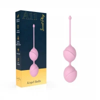Вагінальні кульки EROSPACE Sweet Play Kegel Balls A11, рожеві