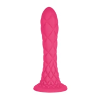 Фаллоимитатор CNEX Silexd Fantasy Dreamy, из жидкого силикона, розовый, 18,5 см