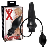 Анальна пробка Latex Inflatable, надувна