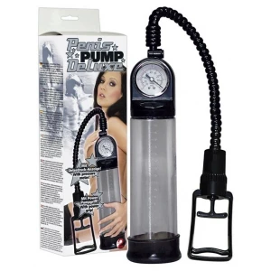 Вакуумна помпа Orion You2Toys Penis Pump Deluxe, з індикатором тиску, прозорий циліндр, 30 см