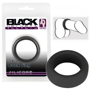 Ерекційне кільце Black Velvets Cock Ring, 3,8 см