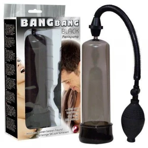 Вакуумна помпа Bang Bang Penis Pump black, чорна