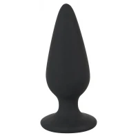 Анальная пробка с утяжелителем ORION Black Velvets Heavy Plug, чёрная, 40 г — фото 4