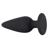 Анальная пробка ORION Black Velvets Heavy Plug, черная, 8,9 см, 13-31 мм — фото 3