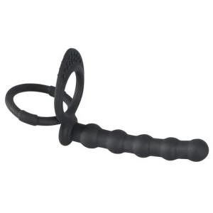 Насадка на член Black Velvets Cock & Ball Ring