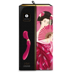 Клиторальный вибратор SHUNGA Zoa, малиновый
