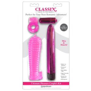 Набір з 4 іграшок Classix Ultimate Pleasure Couples Kit, рожевий