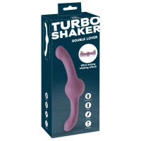 Двусторонний вибратор ORION You2Toys Turbo Shaker Double Lover, фиолетовый, 30 см
