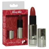 Кліторальний вібратор у вигляді помади Kiss Me Lipstick Vibe