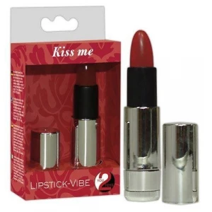 Кліторальний вібратор у вигляді помади Kiss Me Lipstick Vibe