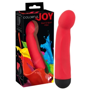Вибратор для точки G ORION You2Toys Colorful Joy, силиконовый, красный