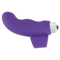 Вібратор на палець ORION Sweet Smile Finger Vibrator, фіолетовий, 9,3 см