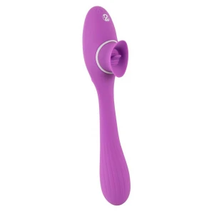 Вібратор кліторальний і точки G You2Toys 2 Function Bendable Vibe, фіолетовий